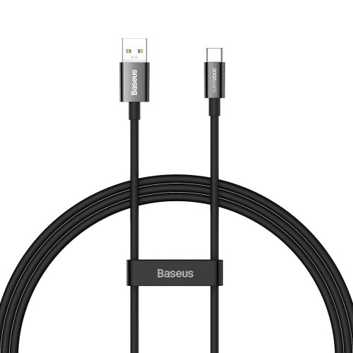 Superior Series Superooc USB-A USB-C 65W 1M Black