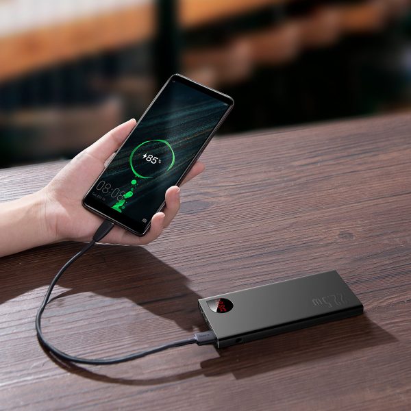 Adaman Metal PowerBank ar ātru uzlādi 1000mAh 22,5W