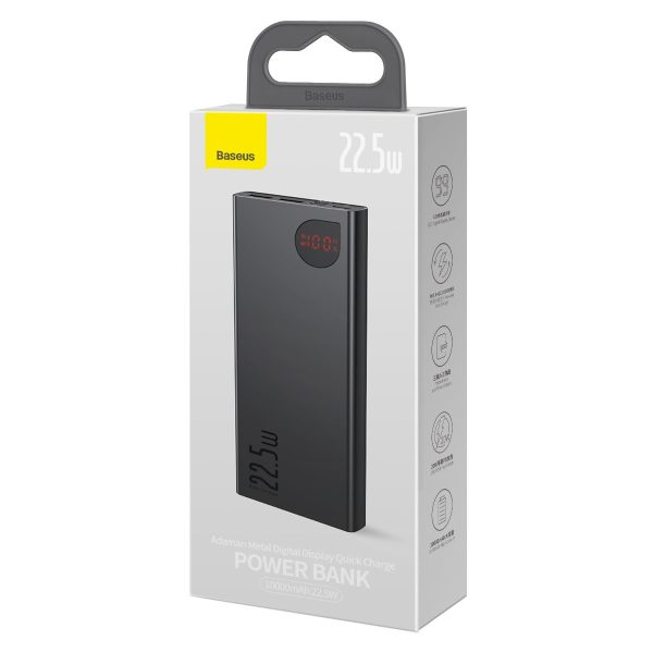 Adaman Metal PowerBank ar ātru uzlādi 1000mAh 22,5W