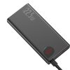Adaman PowerBank ar ātru uzlādi 20 000 mAh 22,5 W USB-C kabelis 0,3 m melns