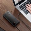 Adaman PowerBank ar ātru uzlādi 20 000 mAh 22,5 W USB-C kabelis 0,3 m melns