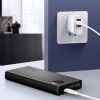 Adaman PowerBank ar ātru uzlādi 20 000 mAh 22,5 W USB-C kabelis 0,3 m melns