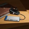 AMEJOY HUB 4-POPT USB-C 3XUSB 3.0 tumši pelēks