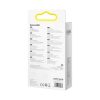 Volframa zelta kabelis USB-USB-C 480MB-S 100W 1M melns kabelis