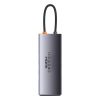Baday Hub 6in1 USB-C 3xUSB HDMI RJ45 PD GREY