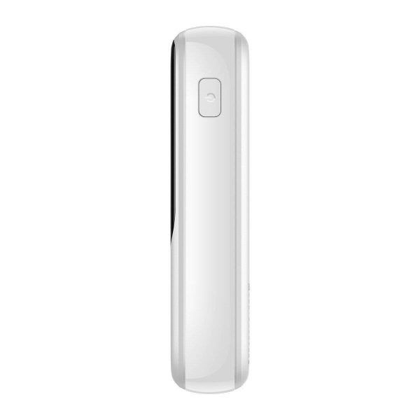 PowerBank ar ātru uzlādi 1000mAh 20W QC-PD-SCP-FCP kabelis iphone zibens balts