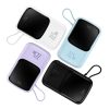 PowerBank ar ātru uzlādi 1000mAh 22,5W QC-PD-SCP-FCP USB-C kabelis melns