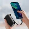 PowerBank ar ātru uzlādi 20000mAh 20W QC-PD-SCP-FCP kabeļa iPhone Lightning Black