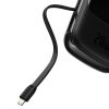 PowerBank ar ātru uzlādi 20000mAh 20W QC-PD-SCP-FCP kabeļa iPhone Lightning Black