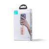 PowerBank 1000mah krāsainas sērijas 22.5W ar USB-C kabeļiem un iPhone zibens rozā