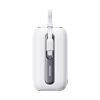 PowerBank 1000mah krāsainas sērijas 22.5W ar USB-C kabeļiem un iPhone zibens baltiem