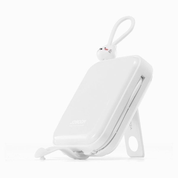 PowerBank ar bāzes USB-C kabeli un iPhone Lightning Cutie Series 1000MAH 22.5W White White