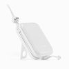 PowerBank ar bāzes USB-C kabeli un iPhone Lightning Cutie Series 1000MAH 22.5W White White