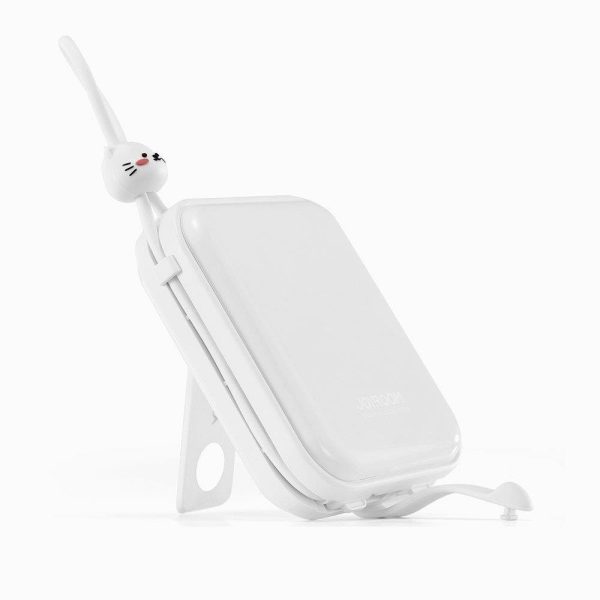 PowerBank ar bāzes USB-C kabeli un iPhone Lightning Cutie Series 1000MAH 22.5W White White