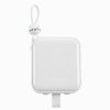 PowerBank ar bāzes USB-C kabeli un iPhone Lightning Cutie Series 1000MAH 22.5W White White