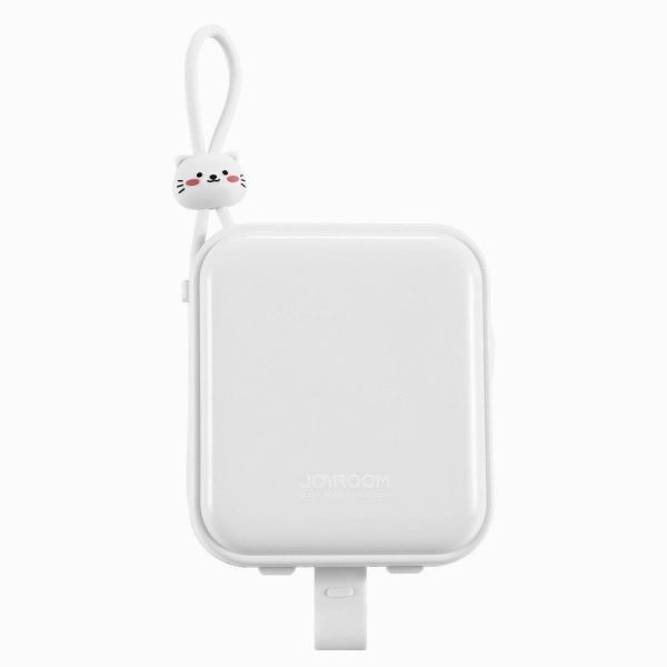 PowerBank ar bāzes USB-C kabeli un iPhone Lightning Cutie Series 1000MAH 22.5W White White
