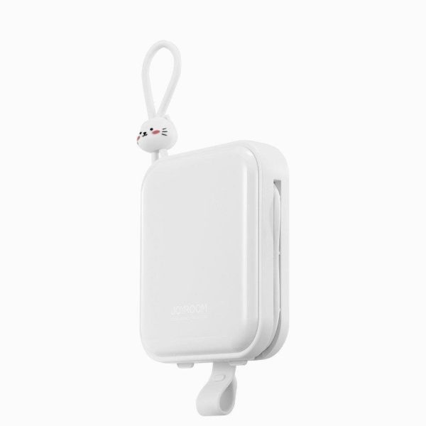 PowerBank ar bāzes USB-C kabeli un iPhone Lightning Cutie Series 1000MAH 22.5W White White