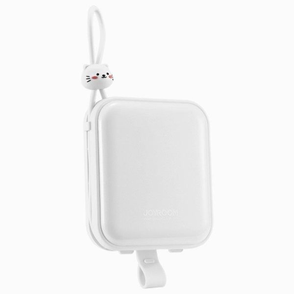 PowerBank ar bāzes USB-C kabeli un iPhone Lightning Cutie Series 1000MAH 22.5W White White