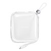 PowerBank 1000mah želejas sērija 22.5W iPhone Lightning White White