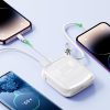 PowerBank 1000mah želejas sērija 22.5W iPhone Lightning White White