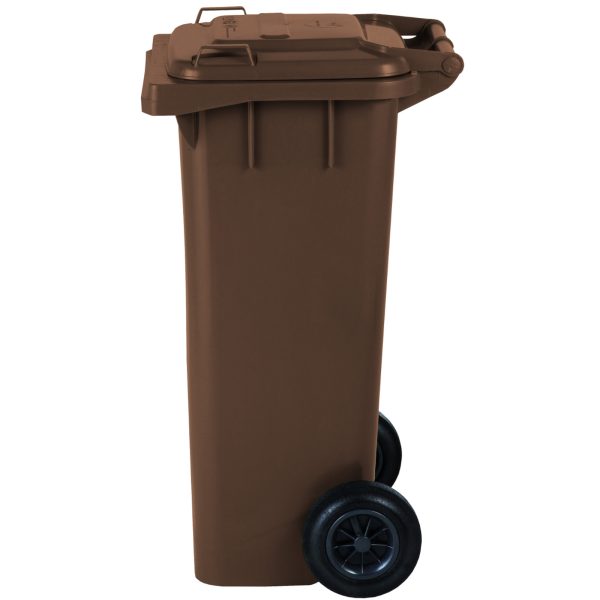 Konteineru groza kausa bio atkritumu atkritumi Europlast 80L brūns