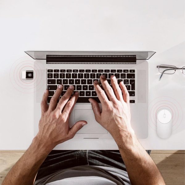 Adaptera adapteris no USB -C USB -C OTG -melns