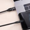 Adaptera adapteris no USB -C USB -C OTG -melns