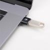 Adaptera adapteris no USB -C USB -C OTG -melns