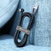 Velcro lente Velcro 3M kabeļa kabeļa organizators - pelēks