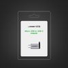 Adaptera adapteris no USB -C uz Micro USB - pelēku
