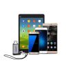 Adaptera adapteris no USB -C uz Micro USB - pelēku
