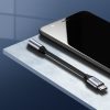 Adapteris austiņām ar mini ligzdu 3,5 mm uz USB -C 10cm - pelēks