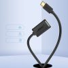 Adaptera adapteris OTG kabelis ar USB 3.0 uz USB -C - melns