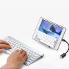 Adaptera adapteris OTG kabelis ar USB 3.0 uz USB -C - melns