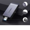 SD / MICRO SD / CF / CF / MS atmiņas karšu lasītājs USB 3.0 spraudnis - pelēks
