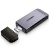 SD / MICRO SD / CF / CF / MS atmiņas karšu lasītājs USB 3.0 spraudnis - pelēks