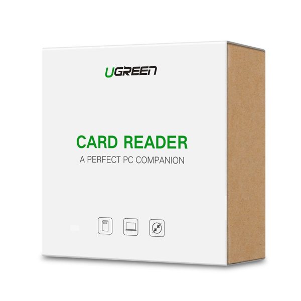 SD / MICRO SD atmiņas karšu lasītājs USB 3.0 15cm spraudnis - melns