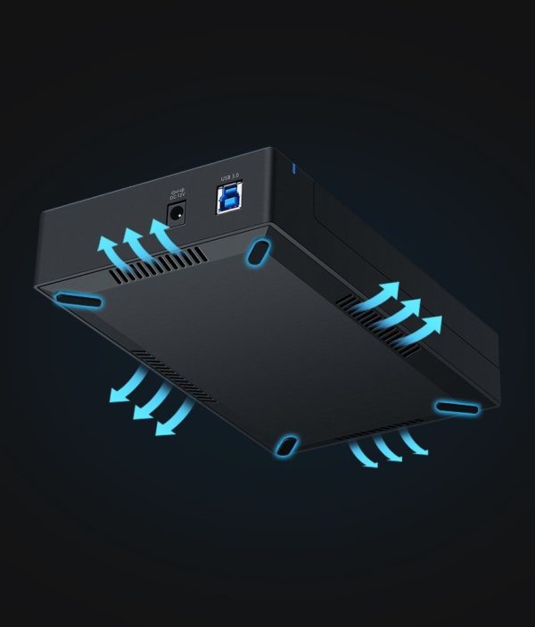 Pocket HDD Pocket Sata 3.5 '' USB 3.0 - melns