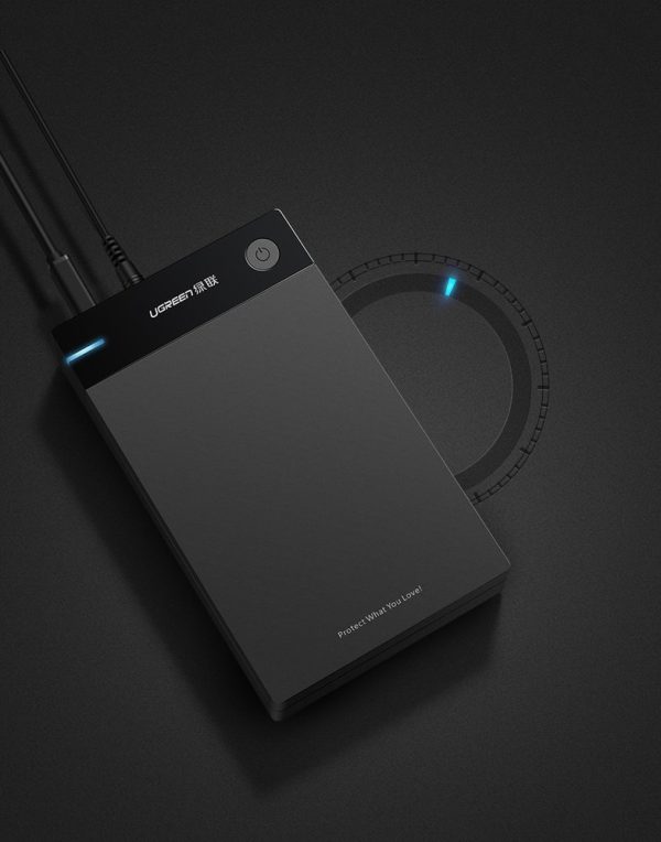 Pocket HDD Pocket Sata 3.5 '' USB 3.0 - melns