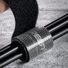 Velcro velcro lente, 2 m kabeļa kabeļa kabeļa organizators - melns