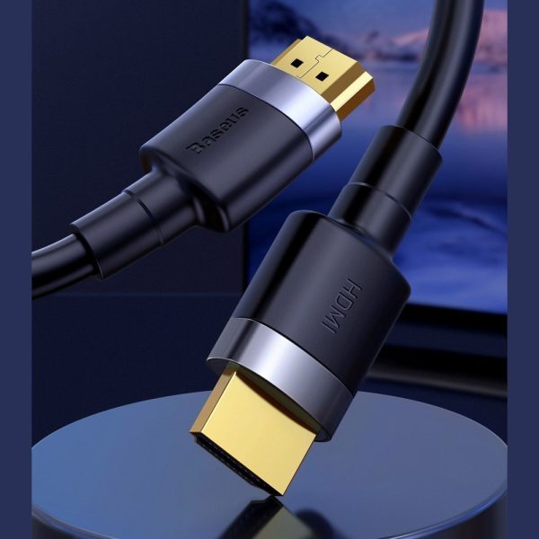 HDMI 2,0 4K 60Hz 3d 18 Gbps 3D kabelis - melns