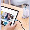 USB -C kabeļa kabelis - USB -C barošanas piegāde Ātrā uzlāde 2m - pelēks