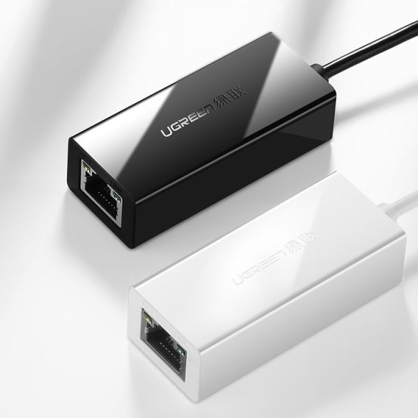 Ārējā tīkla karte LAN RJ45 - USB 2,0 100 Mb / s - melns