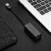Ārējā tīkla karte LAN RJ45 - USB 2,0 100 Mb / s - melns