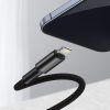 Kabelis Kabelis iPhone USB -C - zibens ātra uzlāde 20W 2m - melns
