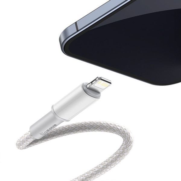 Kabelis Kabelis iPhone USB -C - zibens ātra uzlāde 20W 2m - balts