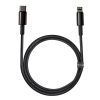 Kabelis Kabelis iPhone USB -C - zibens ātra uzlāde 20 W 1M - visi melni