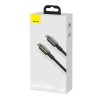 USB -C kabeļa kabelis - USB -C Ātra uzlāde 100W 2M - visi melni