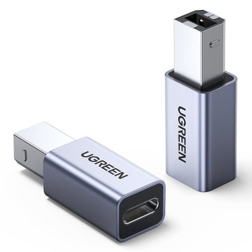 Adaptera adaptera spraudnis no USB-C līdz USB-B diska printera pelējuma