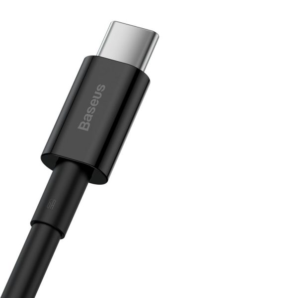 Augstākais kabeļa kabelis Huawei USB - USB -C 11V / 6A Superchange 1m - melns